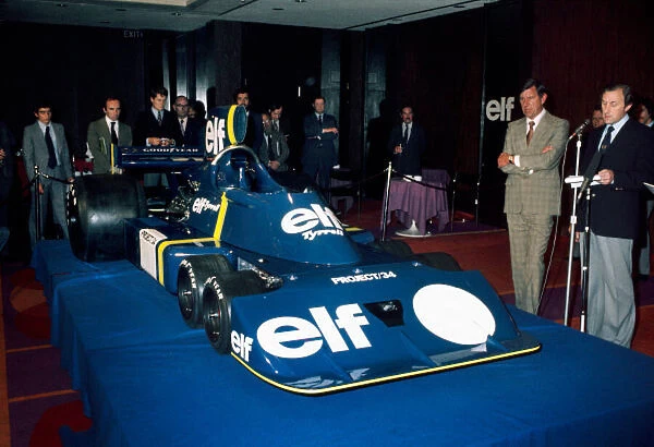 1975 Tyrrell Formula 1 launch