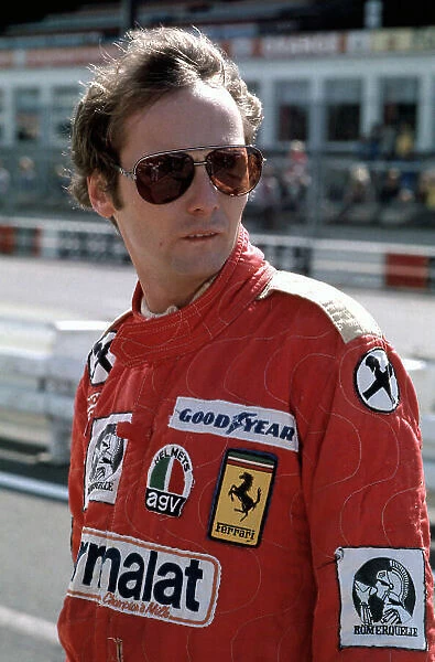 1976 German Grand Prix Nurburgring, Germany. Niki Lauda Portrait. 30 / 7-1 / 8 1976. World Copyright: LAT Photographic