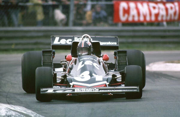 1977 Belgian Grand Prix Zolder, Belgium. 3rd - 5th June 1977. Rd 7. David Purley, LEC CRP1-Ford. Action. 13th Position. World LAT Photographic
