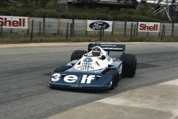1977 South African Grand Prix - Ronnie Peterson: Ronnie Peterson, retired, action