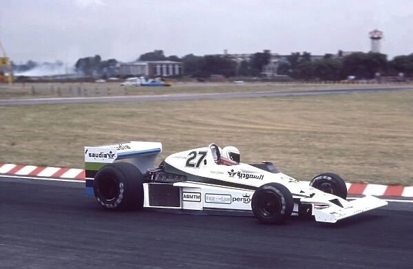 1978 Argentinian Grand Prix: Alan Jones, retired, action