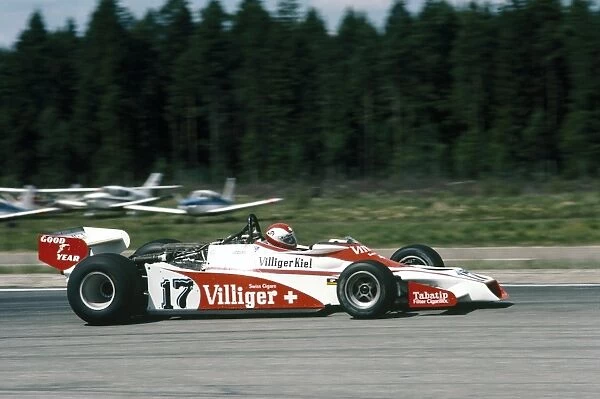 1978 Swedish Grand Prix: Clay Regazzoni 5th position, action