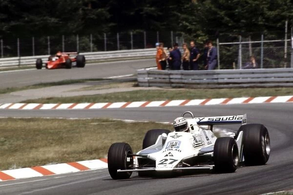 1979 German Grand Prix. Hockenheim, Germany. 27-29 July 1979. Alan Jones (Williams FW07