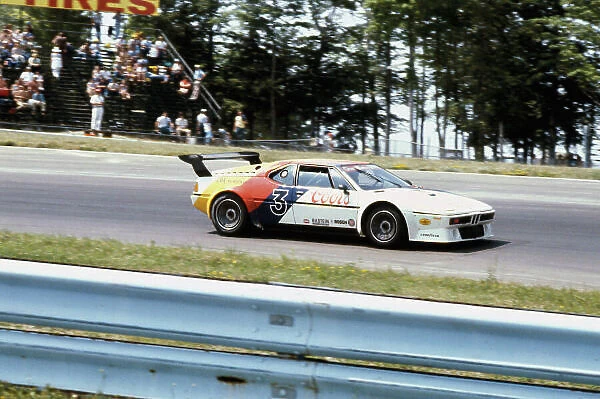 1979 Watkins Glen 6 hours. Watkins Glen, New York State, USA. 7th July 1979. Rd 7. Jim Busby  /  Manfred Winkelhock (BMW M1), retired, action. World Copyright: LAT Photographic. Ref: 79 SCARS