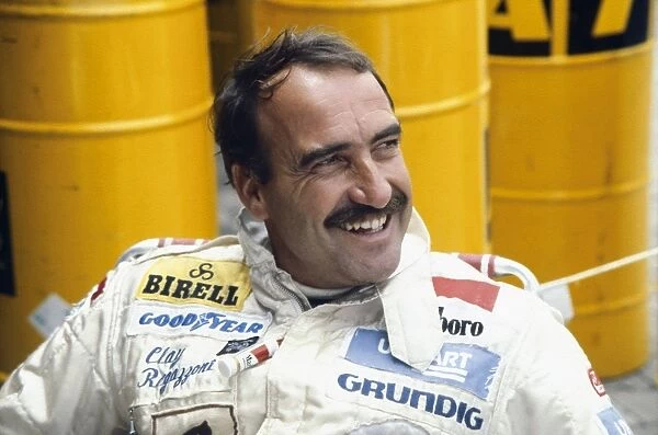 1980 Argentine Grand Prix - Clay Regazzoni: Clay Regazzoni, retired, portrait