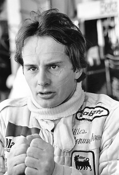1980 Argentine Grand Prix: Gilles Villeneuve, retired, portrait