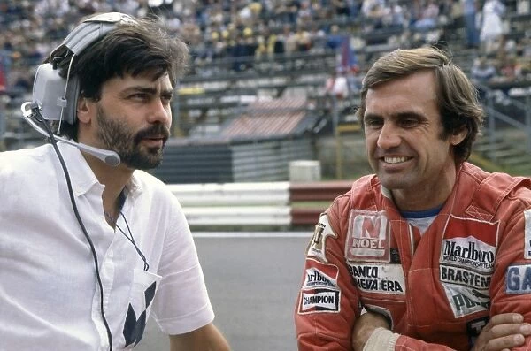 1980 Austrian Grand Prix - Gordan Murray and Carlos Reutemann