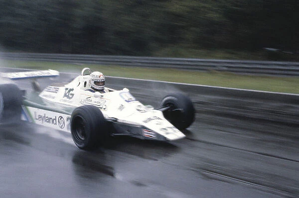 1980 Belgian Grand Prix Zolder, Belgium. 2nd - 4th May 1980 Alan Jones (Williams FW07B-Ford), 2ndd position. World Copyright: LAT Photographic ref: 80Bel01