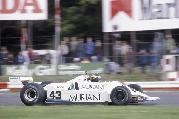 1980 British Grand Prix. Brands Hatch, Great Britain. 11-13 July 1980. Desire Wilson (Williams FW07-Ford Cosworth), did not qualify. World Copyright: LAT Photographic Ref: 35mm transparency 80GB20