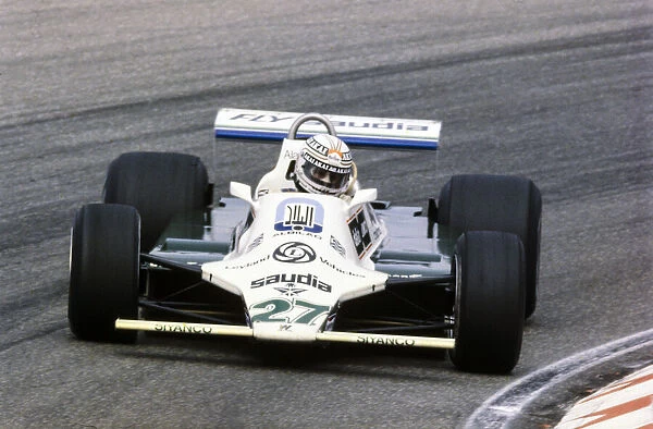 1980 Dutch GP. ZANDVOORT, NETHERLANDS - AUGUST 31