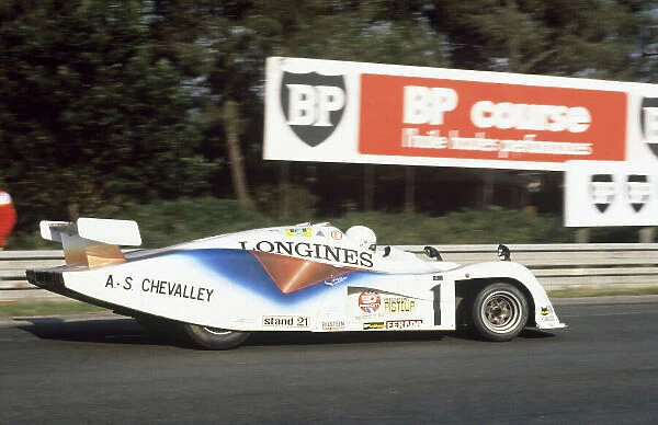 1980 Le Mans 24 Hours. Le Mans, France. 14th - 15th June 1980. Patrick Gaillard  /  Francois Trisconi  /  Andre