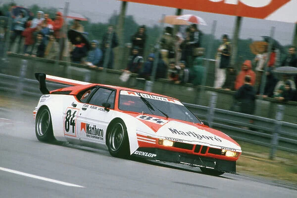 1980 Le Mans 24 Hours. Le Mans, France. 14th - 15th June 1980. Hans-Joachim Stuck  /  Hans-Georg Burger  /  Dominique