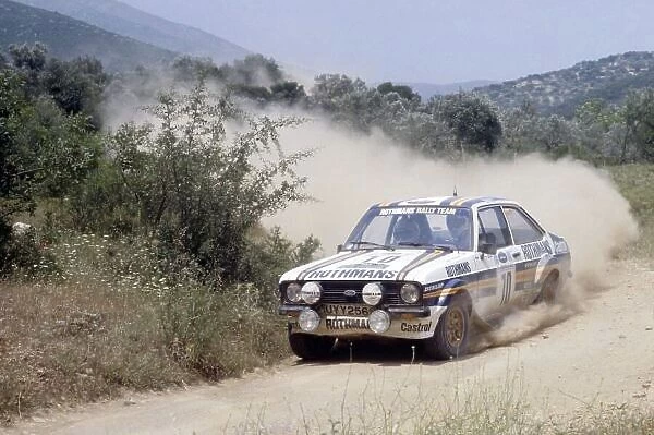 1980 World Rally Championship. Acropolis Rally, Greece. 26-29 May 1980. Ari Vatanen / David Richards (Ford Escort RS1800), 1st position. World Copyright: LAT Photographic Ref: 35mm transparency 80RALLY05