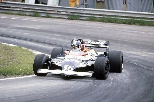 1981 Belgian Grand Prix Zolder, Belgium. 15-17 May 1981. Derek Warwick (Toleman TG181-Hart), did not qualify. Ref - 81BEL29. World Copyright - LAT Photographic