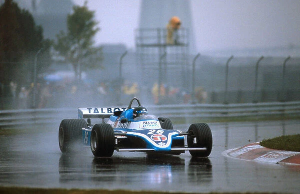 1981 Canadian Grand Prix. Montreal, Canada. 25-27 September 1981. Jacques Laffite (Ligier JS17 Matra) 1st position. Ref-81 CAN 10. World Copyright - LAT Photographic
