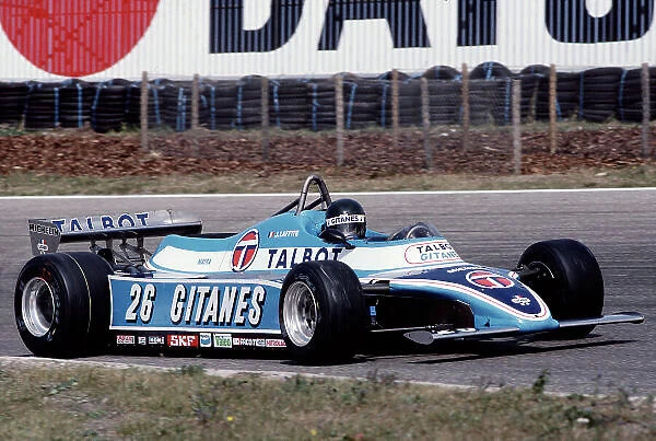 1981 Dutch Grand Prix. Zandvoort, Holland. 28-30 August 1981. Jacques Laffite (Ligier JS17 Matra). Ref-81 HOL 39. World Copyright - LAT Photographic