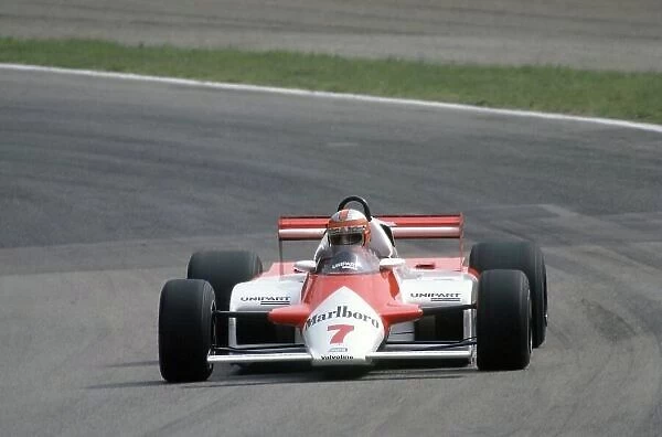 1981 Italian Grand Prix Monza, Italy. 11-13 September 1981. John Watson (McLaren MP4 / 1-Ford Cosworth), retired. Ref - 81ITA02. World Copyright - LAT Photographic