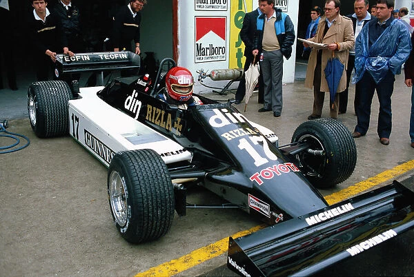 1981 San Marino GP. IMOLA, ITALY - OCTOBER 15