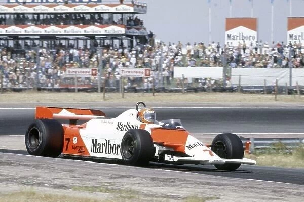 1981 Spanish Grand Prix. Jarama, Spain. 19-21 June 1981. John Watson (McLaren MP4 / 1-Ford Cosworth), 3rd position. World Copyright: LAT Photographic Ref: 35mm transparency 81ESP30