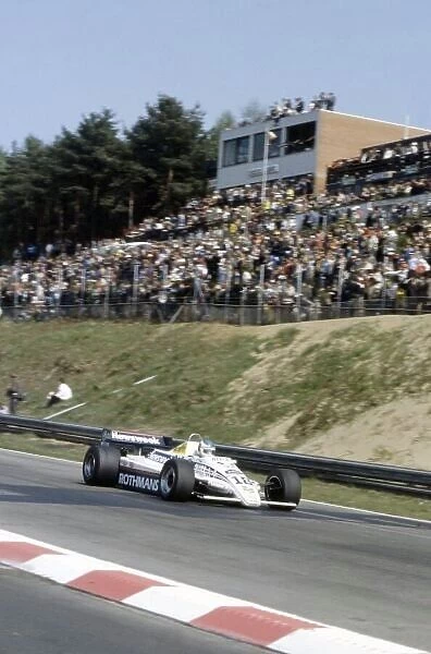 1982 Belgian Grand Prix. Zolder, Belgium. 7-9 May 1982. Raul Boesel (March 821-Ford Cosworth), 8th position. World Copyright: LAT Photographic Ref: 35mm transparency 82BEL16