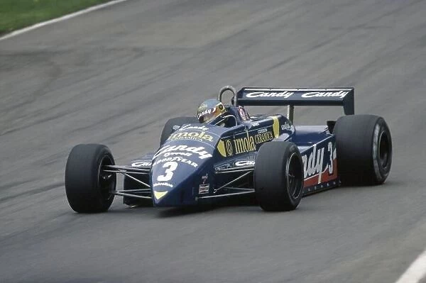 1982 Belgian Grand Prix. Zolder, Belgium. 7-9 May 1982. Michele Alboreto (Tyrrell 011-Ford Cosworth), retired. World Copyright: LAT Photographic Ref: 35mm transparency 82BEL42