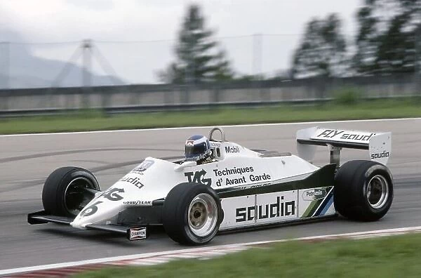 1982 Brazilian Grand Prix. Rio de Janeiro, Brazil. 19-21 March 1982. Keke Rosberg (Williams FW07C-Ford Cosworth), disqualified. World Copyright: LAT Photographic Ref: 35mm transparency 82BRA08