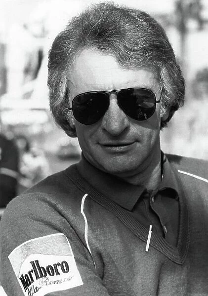 1982 Formula 1 World Championship. Gerard Ducarouge, Marlboro Team Alfa Romeo, Chief Designer, portrait. World Copyright: LAT Photographic. Ref: B / W Print