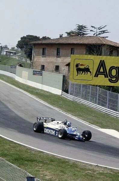 1982 San Marino Grand Prix. Imola, Italy. 23-25 April 1982. Riccardo Paletti (Osella FA1C-Ford Cosworth), retired. World Copyright: LAT Photographic Ref: 35mm transparency 82SM29