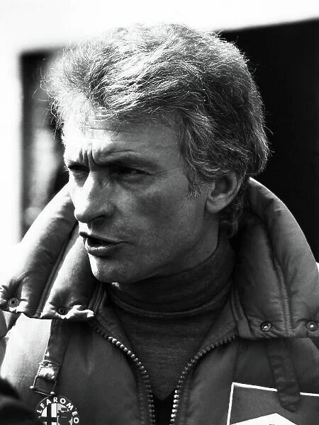 1982 San Marino Grand Prix. Imola, Italy. 23rd - 25th April 1982. Gerard Ducarouge, Alfa Romeo designer, portrait. World Copyright: LAT Photographic. Ref: B / W Print