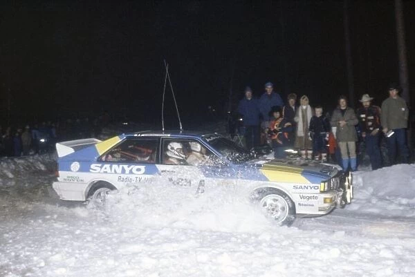 1982 World Rally Championship. Swedish Rally, Sweden. 12-14 February 1982