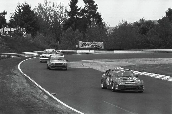 1983 Nurburgring 1000kms. Nurburgring, Germany. 29th May 1983. Klaus Utz  /  Claude Haldi (Porsche 924 Carrera GTS), 8th position, action. World Copyright: LAT Photographic. Ref: 707 - 25