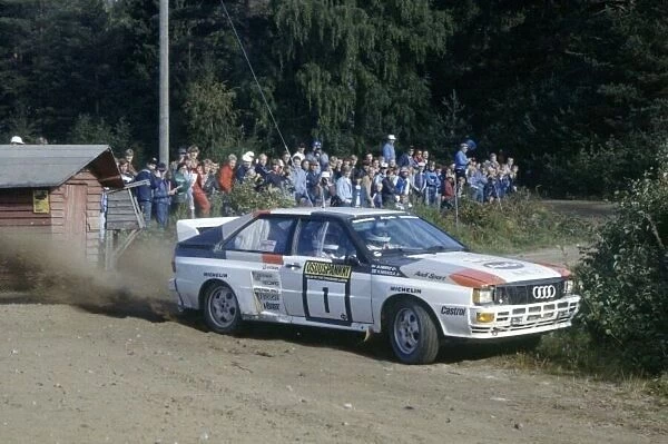 1983 World Rally Championship. 1000 Lakes Rally, Finland. 26-28 August 1983