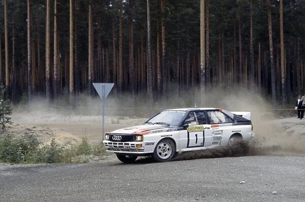 1983 World Rally Championship: Hannu Mikkola  /  Arne Hertz, 1st position