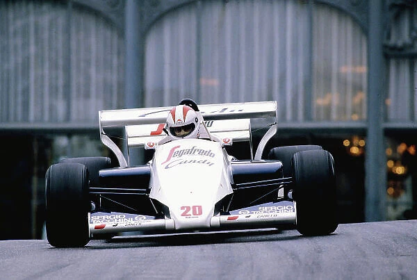 1984 Monaco Grand Prix. Monte Carlo, Monaco. 31 / 5-3 / 6 1984. Johnny Cecotto (Toleman TG184 Hart). Ref-84 MON 58. World Copyright - LAT Photographic