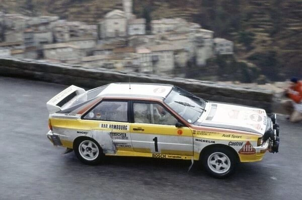 1984 World Rally Championship. Monte Carlo Rally, Monaco. 21-27 January 1984