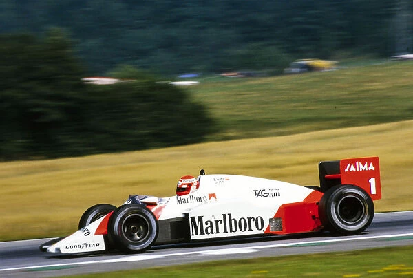 1985 Austrian GP. RED BULL RING, AUSTRIA - AUGUST 18