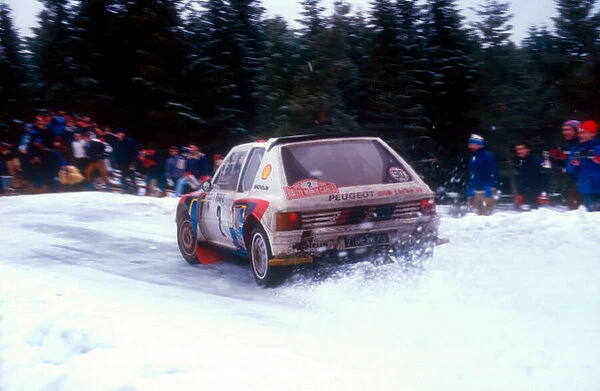 1985 FIA World Rally Championship Monte carlo Rally. 26th Jan - 1 Feb 1985