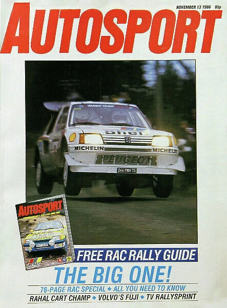 1986 Autosport Covers 1986