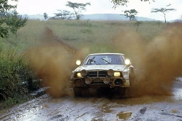 1986 World Rally Championship. Safari Rally, Kenya. 29 March -2 April 1986. Toyota Celica turbo. World Copyright: LAT Photographic Ref: 35mm transparency 86RALLY16