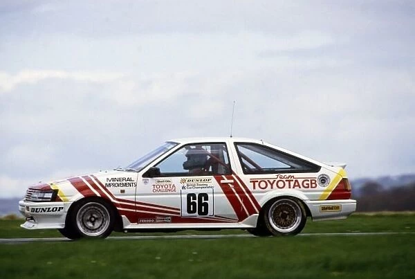 1987 British Touring Car Championship. Chris Hodgetts (Toyota Corolla GT) champion