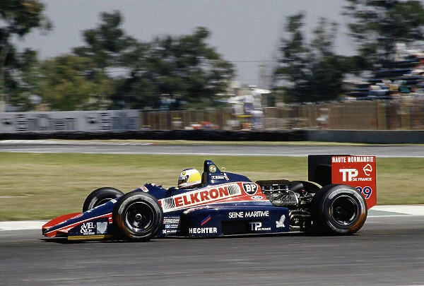 1987 Mexican Grand Prix. Mexico City, Mexico. 16-18 October 1987