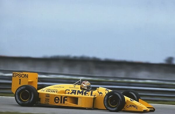 1988 Brazilian Grand Prix - Nelson Piquet: Nelson Piquet, 3rd position, action