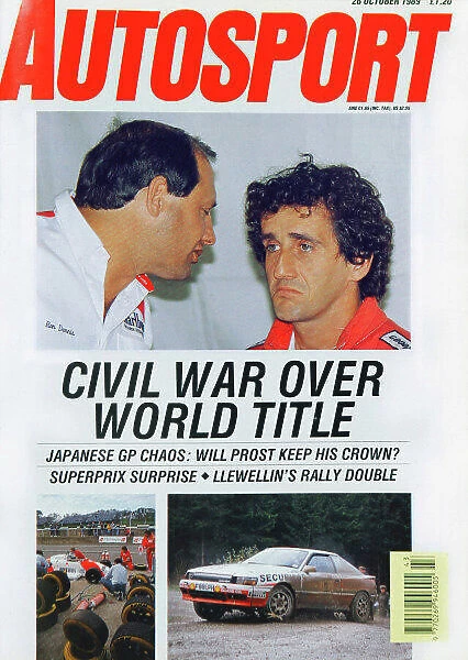1989 Autosport Covers 1989