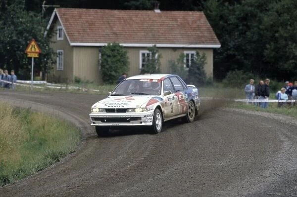 1989 World Rally Championship. 1000 Lakes Rally, Finland. 1989