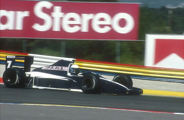 1990 French Grand Prix. Paul Ricard, Le Castellet, France. 6-8 July 1990. David Brabham (Brabham BT59 Judd) 15th position. Ref-90 FRA 03. World Copyright - LAT Photographic