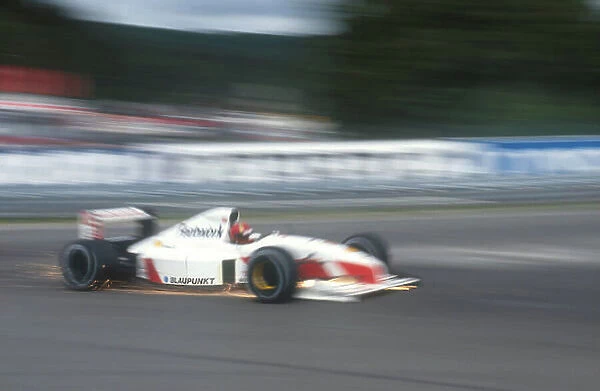 1991 Belgian Grand Prix. Spa-Francorchamps, Belgium. 23-25 August 1991. Alex Caffi (Footwork FA12 Ford). He failed to qualify. Ref-91 BEL 02. World Copyright - LAT Photographic