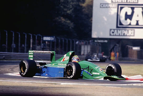 1991 Italian Grand Prix. Monza, Italy. 6-8 September 1991. Roberto Moreno (Jordan 191 Ford). Ref-91 ITA 26. World Copyright - LAT Photographic
