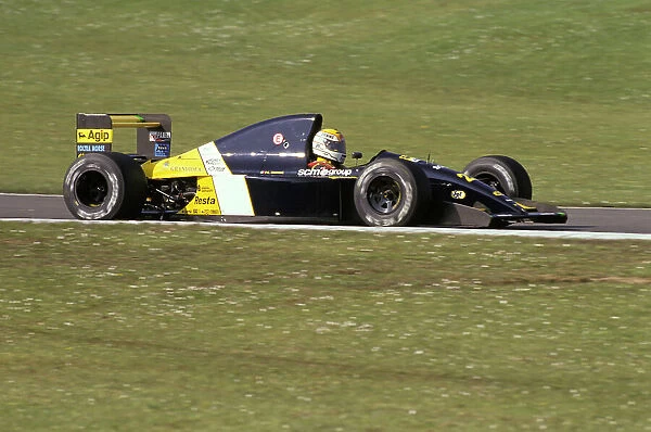 1991 San Marino GP. IMOLA, ITALY - APRIL 28: Pierluigi Martini
