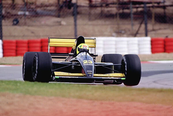 1992 South African Grand Prix. Kyalami, South Africa. 28 / 2-1 / 3 1992. Christian Fittipaldi (Minardi M191B Lamborghini). Ref-92 SA 29. World Copyright - LAT Photographic