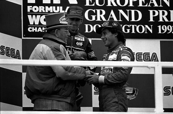 1993 European GP A Senna